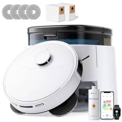 Lefant M3 Aspirapolvere Robot Lavapavimenti con Navigazione LiDAR e WiFi
