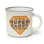 Legami Tazza in Porcellana New Bone China Super Daddy - Capacità 350 ml