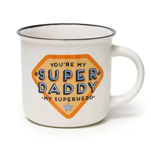 Legami Tazza in Porcellana New Bone China Super Daddy - Capacità 350 ml