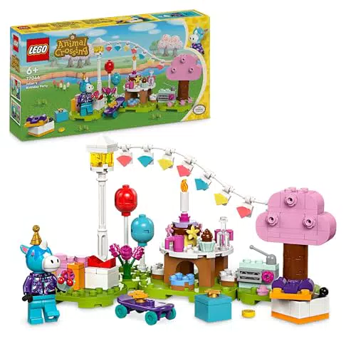 LEGO Animal Crossing Festività di Compleanno con Minifigure Unicorno 77046