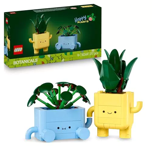 LEGO Botanicals Piantine Felici - Kit Arti e Mestieri per Bambine 10349