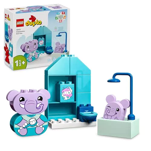 LEGO DUPLO Attività Quotidiane: Playset Didattico per il Bagnetto e Vasetto