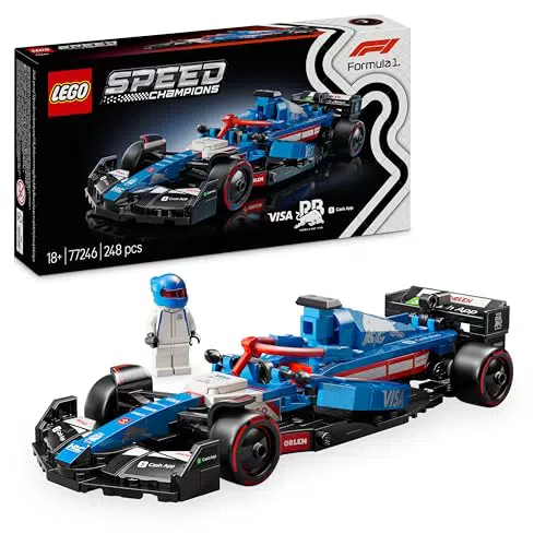 LEGO Speed Champions Modello di Auto da Corsa F1 con Minifigure Pilota 77246