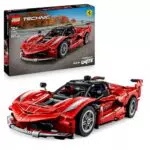 LEGO Technic Ferrari FXX K - Modello Auto da Corsa con Motore V12 e Pistoni Mobili