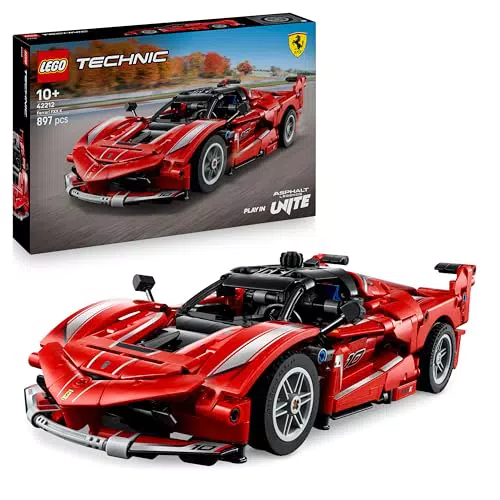 LEGO Technic Ferrari FXX K - Modello Auto da Corsa con Motore V12 e Pistoni Mobili