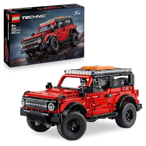 LEGO Technic Ford Bronco SUV Modellino Off Road con Motore V6 e Sospensioni
