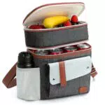 Lekespring Borsa Termica Porta Pranzo Isoterma per Ufficio e Viaggio
