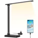 Lepro Lampada da Tavolo LED Dimmerabile Ricaricabile per Ufficio e Camera
