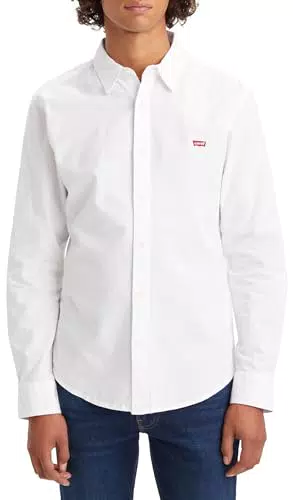 Levi's Long-Sleeve Battery Housemark Slim Uomo