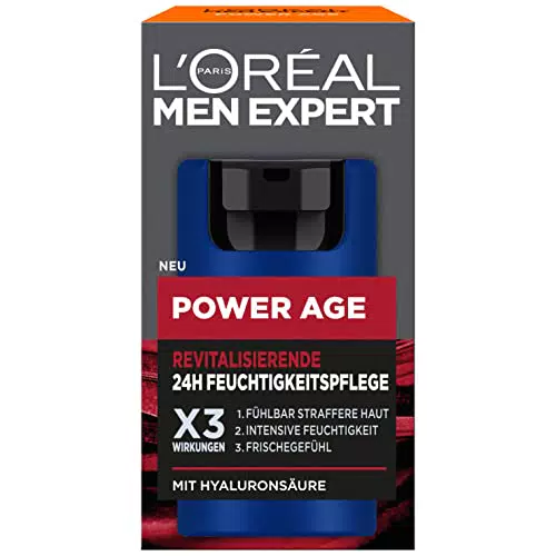 L'Oréal Men Expert Power Age Crema Viso Idratante Anti-Invecchiamento Uomo