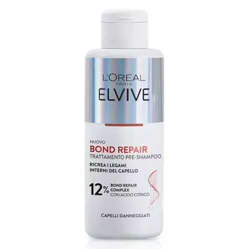 L'Oréal Paris Elvive Bond Repair Pre-Shampoo Rafforzante per Capelli Danneggiati