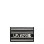 Love Moschino Borsa Canvas PU Nero
