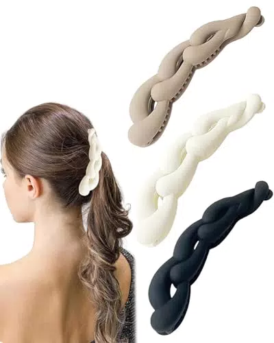 LOZTBUE fermagli a banana vintage per capelli, accessori donna e ragazza