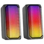 Mars Gaming MSRGB altoparlante Bluetooth 15W con illuminazione RGB e doppio driver