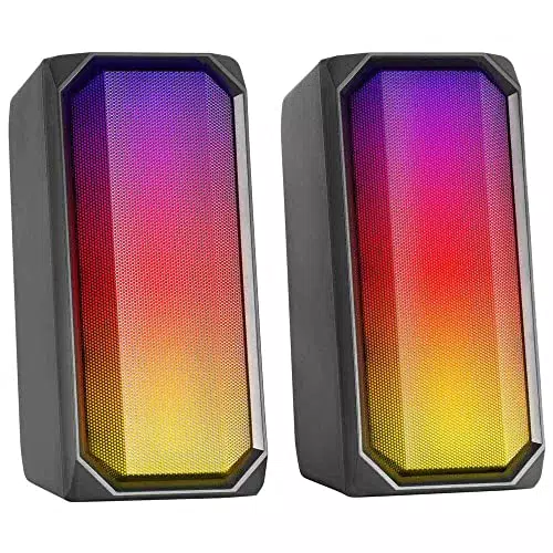 Mars Gaming MSRGB altoparlante Bluetooth 15W con illuminazione RGB e doppio driver