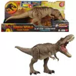 Mattel Jurassic World T-Rex Attacco Furioso - Dinosauro Evolutivo con Ruggito