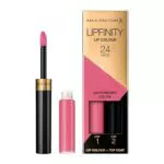 Max Factor Lipfinity Rossetto a Lunga Durata 2 in 1 con Finish Lucido