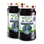 Menz&Gasser Composta di Mirtilli Neri 100% Frutta, Senza Glutine e Vegan