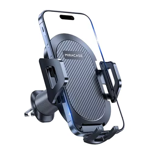 Miracase Supporto Auto per Smartphone con Doppio Gancio in Acciaio