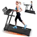 Mobvoi Tapis Roulant Ultra AI 3 in 1 con Inclinazione 6% e Supporto Accessori