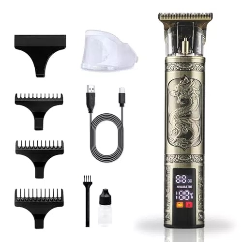 Tagliacapelli Professionale LCD Modello 2025 con Potenza Regolabile e 3 Pettini