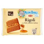 Mulino Bianco Frollini Rigoli con Miele Millefiori Italiano, Senza Olio di Palma