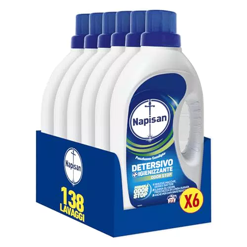 Napisan Detersivo Lavatrice Liquido Igienizzante Odorstop