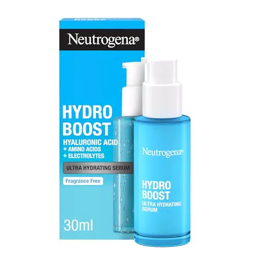 Neutrogena Hydro Boost Siero Idratante all'Acido Ialuronico per Pelle Luminosa
