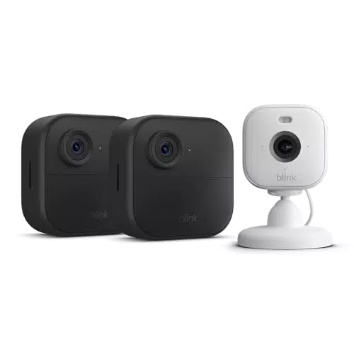 Blink Videocamera Outdoor 4 con Sistema a 2 Telecamere e Sync Module Core