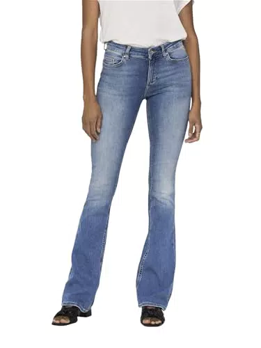 Only Onlblush Jeans Mid Flared DNM TAI467 da Donna