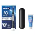 Oral-B iO 3 Spazzolino Elettrico Ricaricabile con Testina e Custodia + Dentifricio
