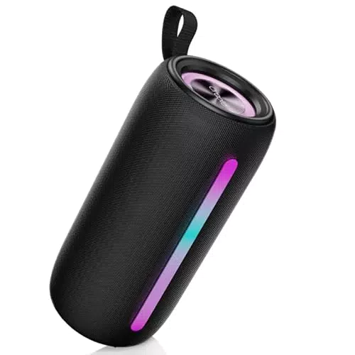 Oraolo Cassa Bluetooth Portatile Wireless 24W con Luci RGB e Impermeabilità IPX6