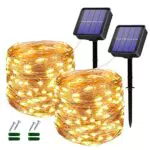 Oreunik Catena Luminosa Solare da Esterno 240 LED per Decorazioni Giardino