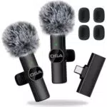 OSA Microfono Lavalier Wireless USB-C per iPhone e Android - Registrazioni Video e Live Streaming
