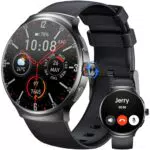 OUKITEL Smartwatch Intelligente con Schermo AMOLED, Bluetooth e Monitoraggio Fitness