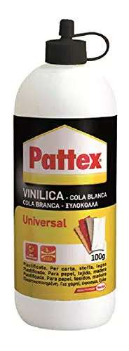 Pattex Colla Vinilica Universale per Legno, Tessuti, Carta e Stucchi