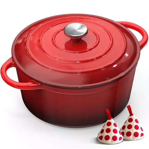 Staub Pentola in Ghisa Smaltata con Coperchio - Compatibile Induzione e Forno