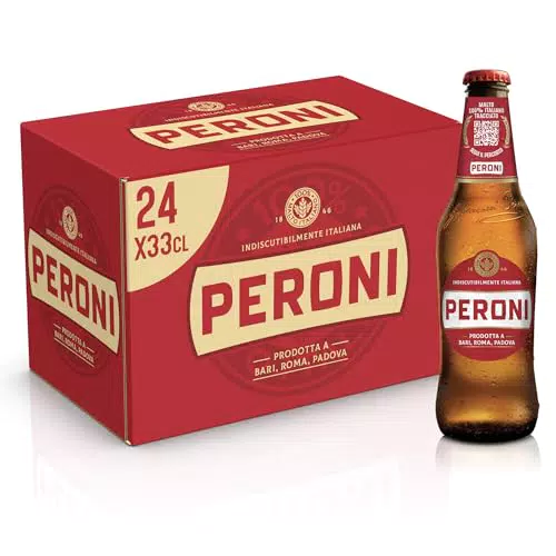 Peroni Birra 175 Anniversario - Birra Lager con Malto 100% Italiano, 4.7% Vol