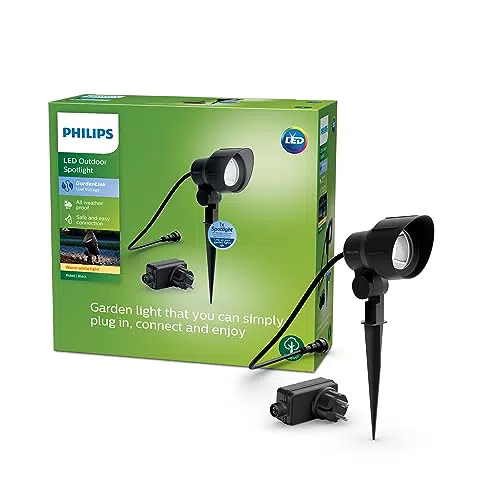 Philips GardenLink Kit Base Faretto LED da Esterni IP44 6W con Alimentatore