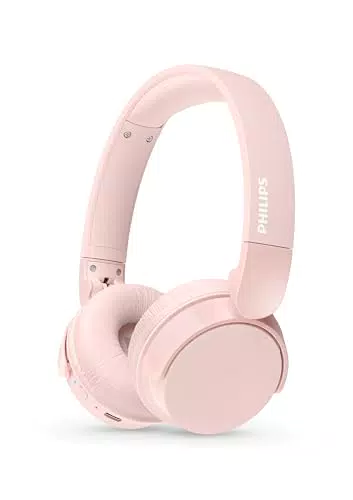 Philips TAH4209PK Cuffie wireless Bluetooth con isolamento acustico e 55 ore di autonomia