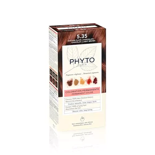 Phyto Color Kit Colorazione Permanente Senza Ammoniaca per Capelli Bianchi