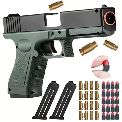 Pistola Giocattolo Soft Foam Blaster Manuale ed Educativa per Bambini 12+