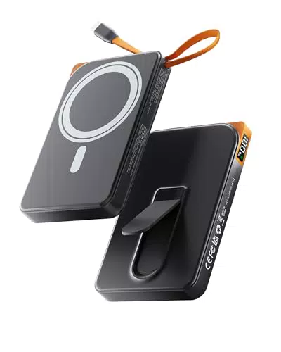 Powerbank MagSafe 10000mAh Ricarica Rapida 22.5W con Display LED e Stand