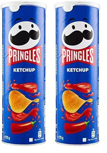 Pringles Snack Salato al Gusto di Ketchup, 175g