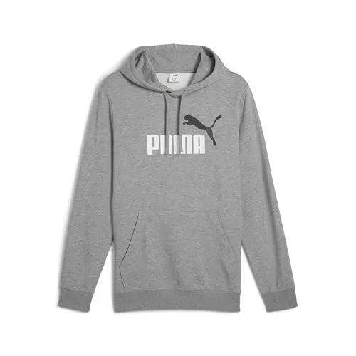 PUMA Ess 2 Color No. 1 Logo Hoodie Felpa con Cappuccio per Uomo
