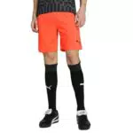 PUMA Pantaloncini Teamliga, Unisex-Adulto, White Bl