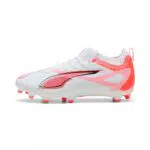 PUMA Ultra 5 Match FG/AG Jr - Scarpe da Calcio Unisex per Bambini e Ragazzi