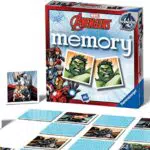 Ravensburger Mini Memory Avengers - Gioco di Memoria per Famiglie, 3+ anni