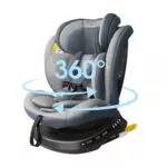 Reecle I-Size 360 Seggiolino Auto Girevole con ISOFIX, Gruppo 0+/1/2/3