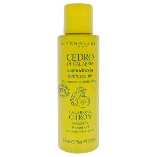 LErbolario Gel Doccia Rinfrescante al Limone Calabrese Unisex